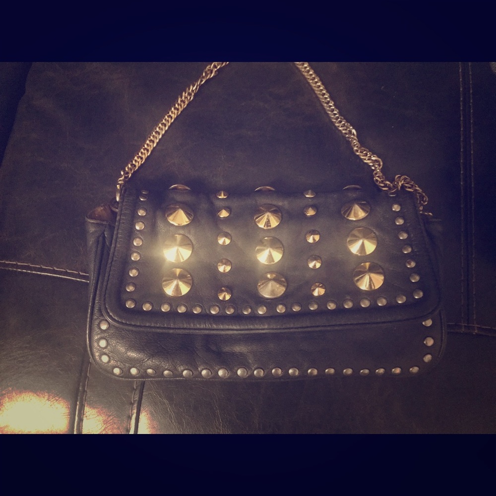 Be & d crossbody leather studded Garbo bag